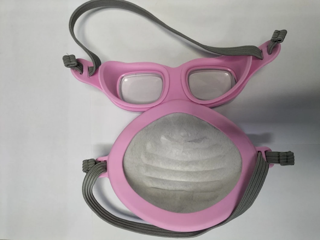 Freestyle Filter Safety Equipment Half-Face Silicone Work Respirator Mask for Dust Proof