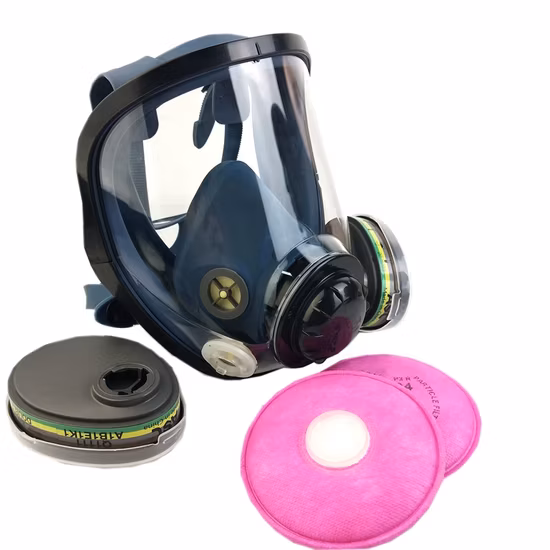 저렴한 가격의 전면 마스크 실리콘 안전 마스크 호흡기 마스크